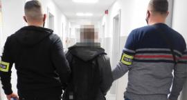 Zniszczył drzwi i wpadł z narkotykami