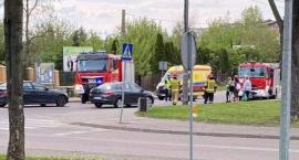 Wypadek na ul. Kościuszki. Jedna osoba w szpitalu [foto+video]