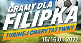 Charytatywny turniej piłki nożnej dla Filipka Nowackiego