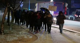 Protestowali przeciw segregacji sanitarnej [FOTO+VIDEO]