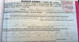 Zbyt szybka jazda kosztowała go utratę prawa jazdy, 2 tys. zł mandatu i 10 punktów karnych