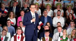 Premier Mateusz Morawiecki rozmawiał z mieszkańcami gminy Rutki [VIDEO+FOTO]