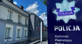 35-letni kolnianin podpalił się przed komisariatem