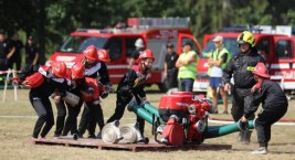 Strażacy z gminy Zambrów rywalizowali w zawodach pożarniczych [FOTO]
