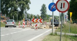 Czy będzie zmiana organizacji ruchu przy budowie ronda na ul. Białostockiej? [FOTO]