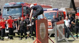 Strażacy z gminy Szumowo rywalizowali w zawodach pożarniczych [FOTO]