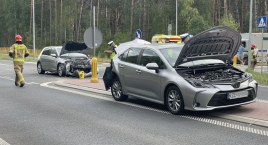3 osoby w szpitalu po wypadku na DK63 [FOTO]