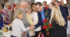Premier Mateusz Morawiecki odwiedził Zambrów [FOTO+VIDEO]