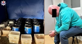 Narkotykowe laboratorium w gminie Zambrów [VIDEO+FOTO]