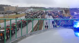 Zobacz zdjęcia z dzisiejszych protestów rolników [FOTO]