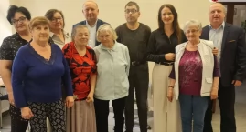 Starosta i wicestarosta z wizytą w Pracowni haftu „Igiełka”