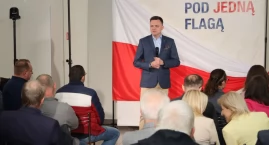 Marszałek Sejmu RP Szymon Hołownia spotkał się z mieszkańcami Zambrowa [VIDEO+FOTO]