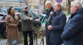 Awantura z politykami PiS przed biurem poselskim Alicji Łepkowskiej-Gołaś. Posłanka wydała oświadczenie [VIDEO]