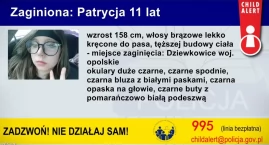CHILD ALERT: Zaginęła 11-letnia Patrycja