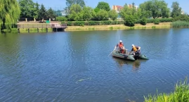 Rozpoczęła się remediacja biologiczna zalewu w Zambrowie [FOTO]