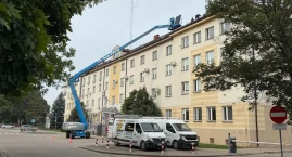 Trwa modernizacja energetyczna siedziby Starostwa Po…