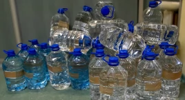 Nielegalny alkohol przechowywał w piwnicy