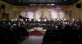 Orkiestra Dęta Uniwersytetu Łotewskiego zagrała dla zambrowskiej publiczności [FOTO+VIDEO]