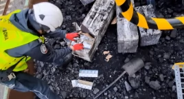 Przemycali papierosy w wagonie z węglem [FOTO+VIDEO]