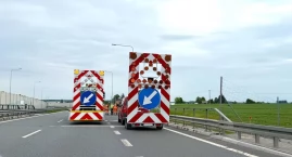 Utrudnienia na trasie S8 między Jeżewem a Mężeninem.&hellip;