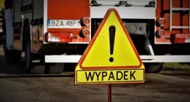 Zderzenie ciężarówek na S8