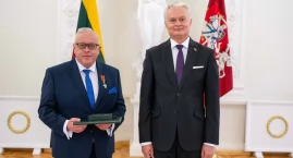 Wojciech Borzuchowski odznaczony przez prezydenta Li&hellip;