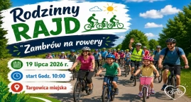 Przed nami pierwszy rodzinny rajd z cyklu „Zambrów na rowery 2026”