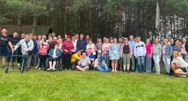  Integracja przy ognisku podopiecznych ŚDS i WTZ [FOTO]