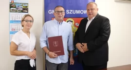 Budynek OSP w Ostrożnem zyska nową elewację. Umowa została podpisana [FOTO]
