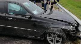 Re:Mercedes wjechał w barierkę na krajowej „ósemce” [foto]