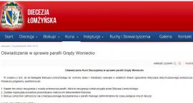 Re:Nagła rezygnacja proboszcza parafii Grądy-Woniecko 