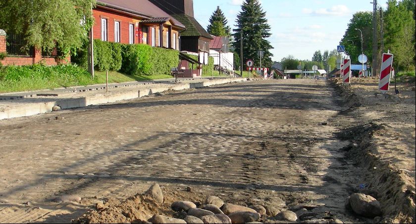 Kleszczele rozkopane