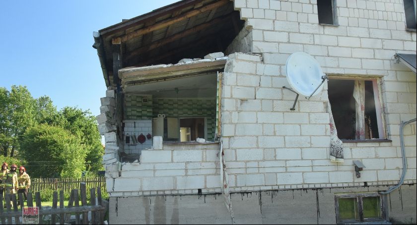 Wybuchł gaz