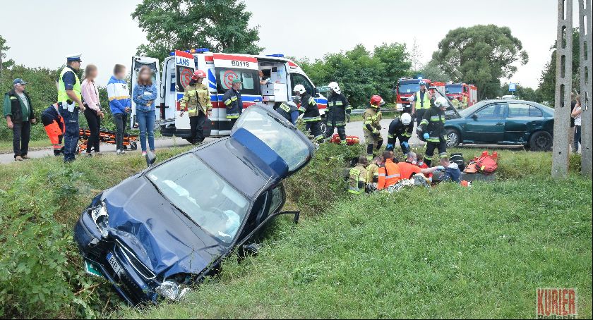 Zderzenie na skrzyżowaniu 