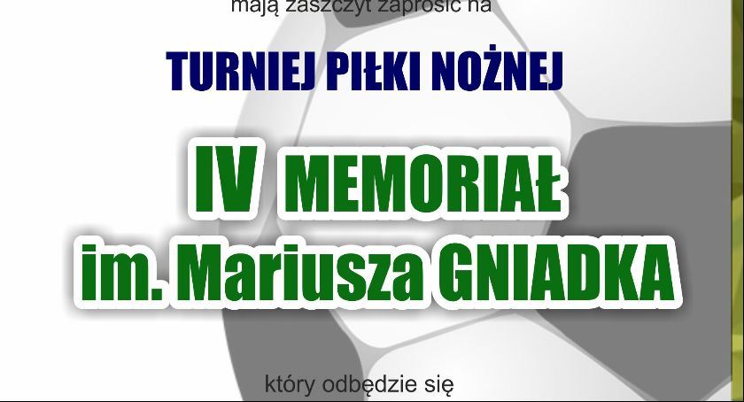 IV Memoriał im. Mariusza Gniadka