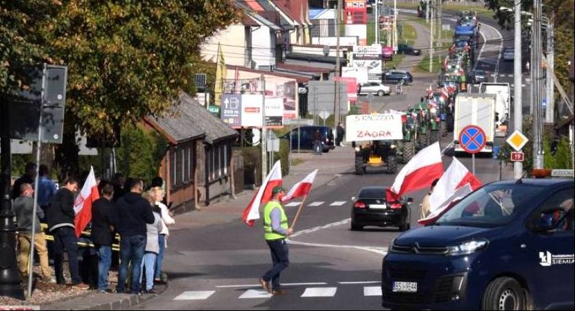 Protesty rolnicze 21 października - Siemiatycze, Łosice 