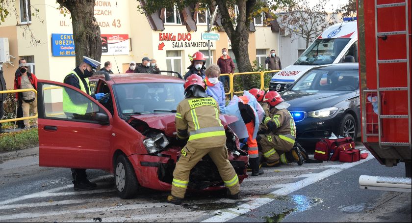 Wypadek w Siemiatyczach