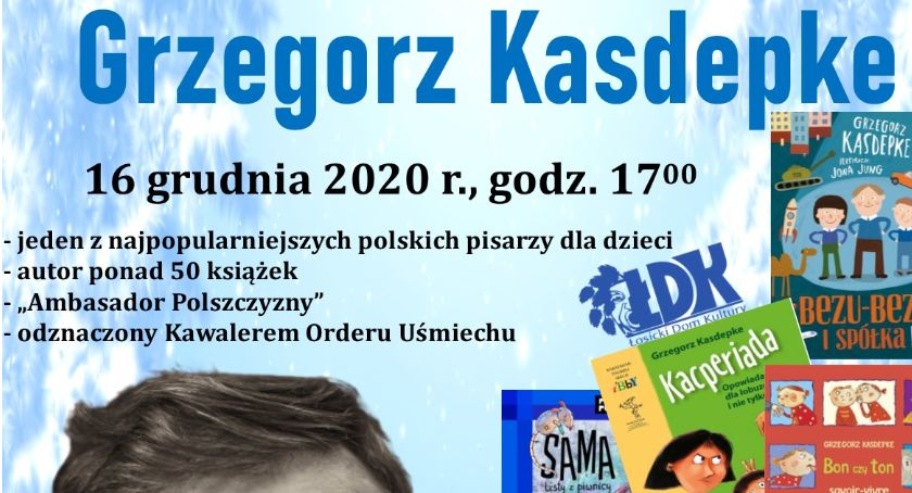 Spotkanie autorskie z Grzegorzem Kasdepke