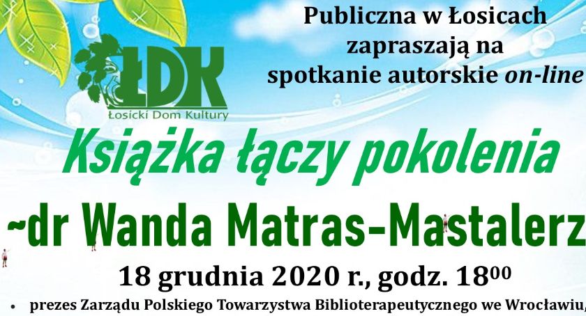 Spotkanie autorskie „Książka łączy pokolenia”