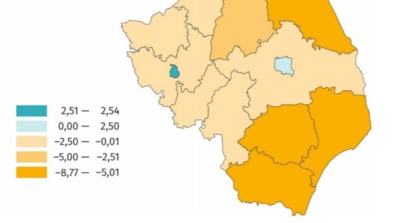 Jest nas coraz mniej. Powiat w liczbach