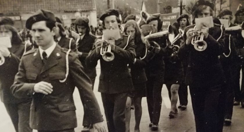 Orkiestra dęta LO Siemiatycze 1970-75