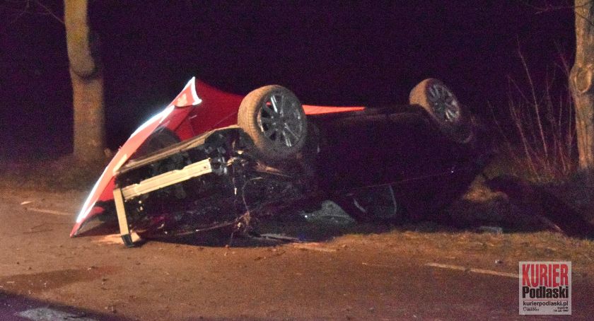 Wypadek. Zginął 23-letni kierowca