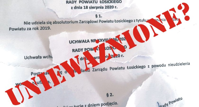 Czy Powiat Łosicki ma dwa zarządy? 
