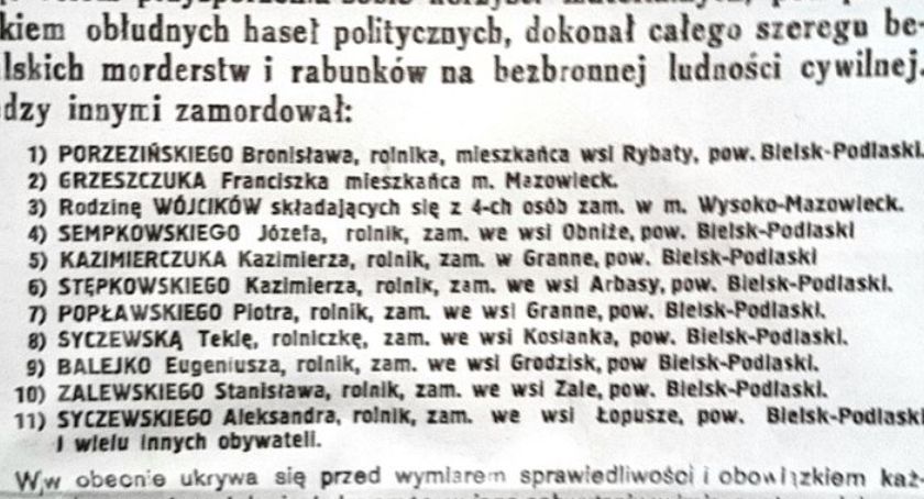 Wielka ubecka operacja  - polowanie na „Huzara