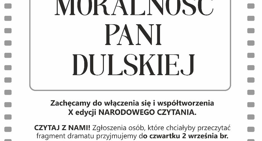 Narodowe Czytanie - Czytaj z nami