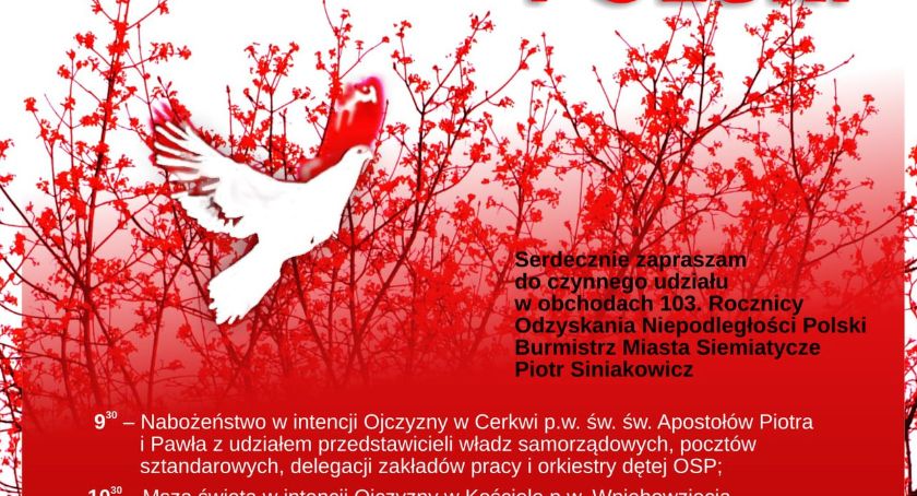 Święto Odzyskania Niepodległości Polski w Siemiatyczach