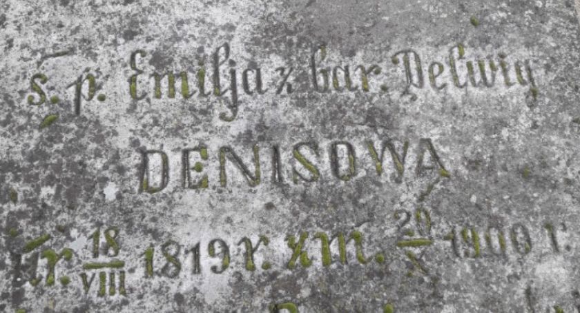 Na cmentarzu w Śledzianowie. Major ułanów cesarza Rosji
