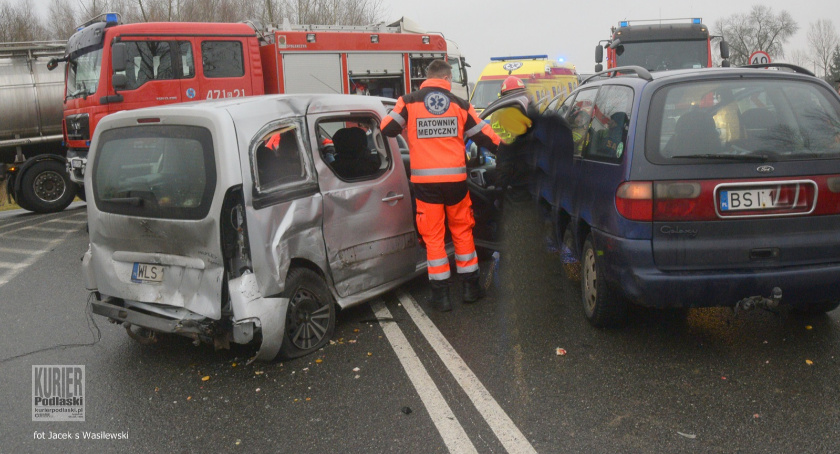 Wypadek w Siemiatyczach