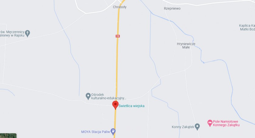 Wypadek na DK 19. Korek sięga wsi Proniewicze 