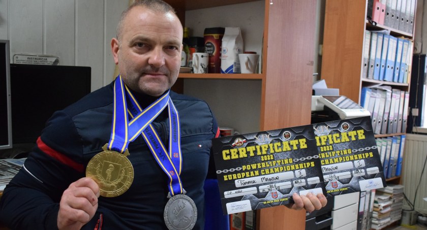 Tomasz Mantur znów w czołówce siłaczy